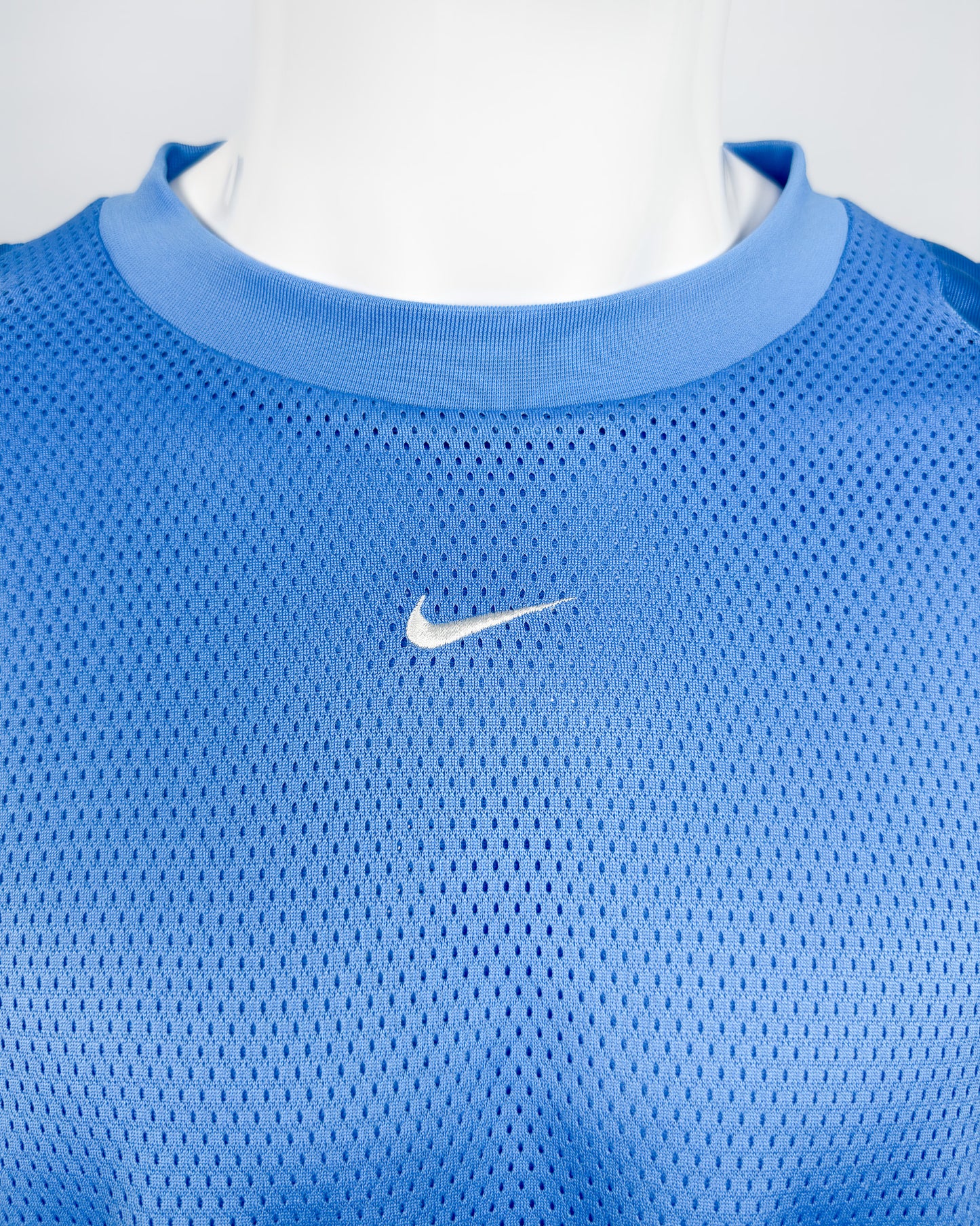Nike Early 2000's Mesh Satin Sweatshirt - Size: Large