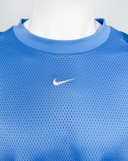 Nike Early 2000's Mesh Satin Sweatshirt - Size: Large