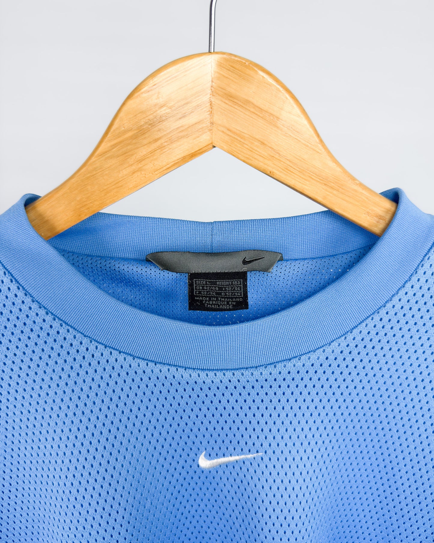 Nike Early 2000's Mesh Satin Sweatshirt - Size: Large