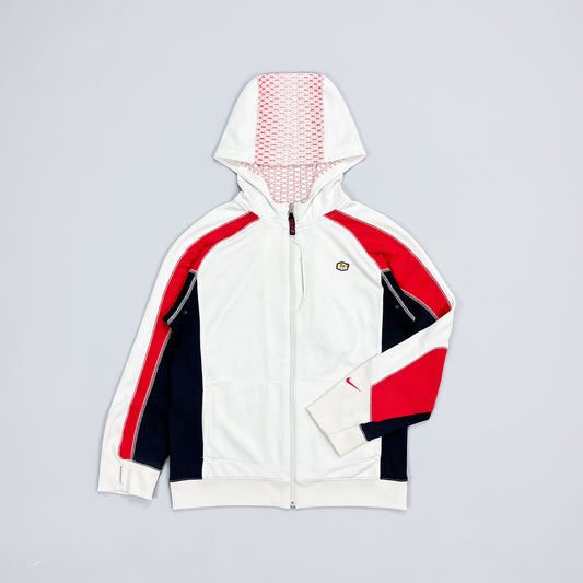 Nike Air Max Plus Tuned Tn 'Hex Repeat' Zip Up Fleece Hoodie - Size: Small