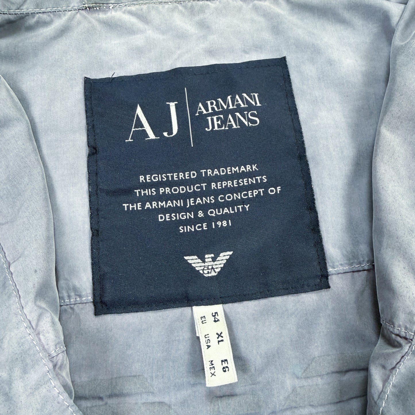 Giorgio Armani Jeans Overdyed Jacket - Size: L/XL