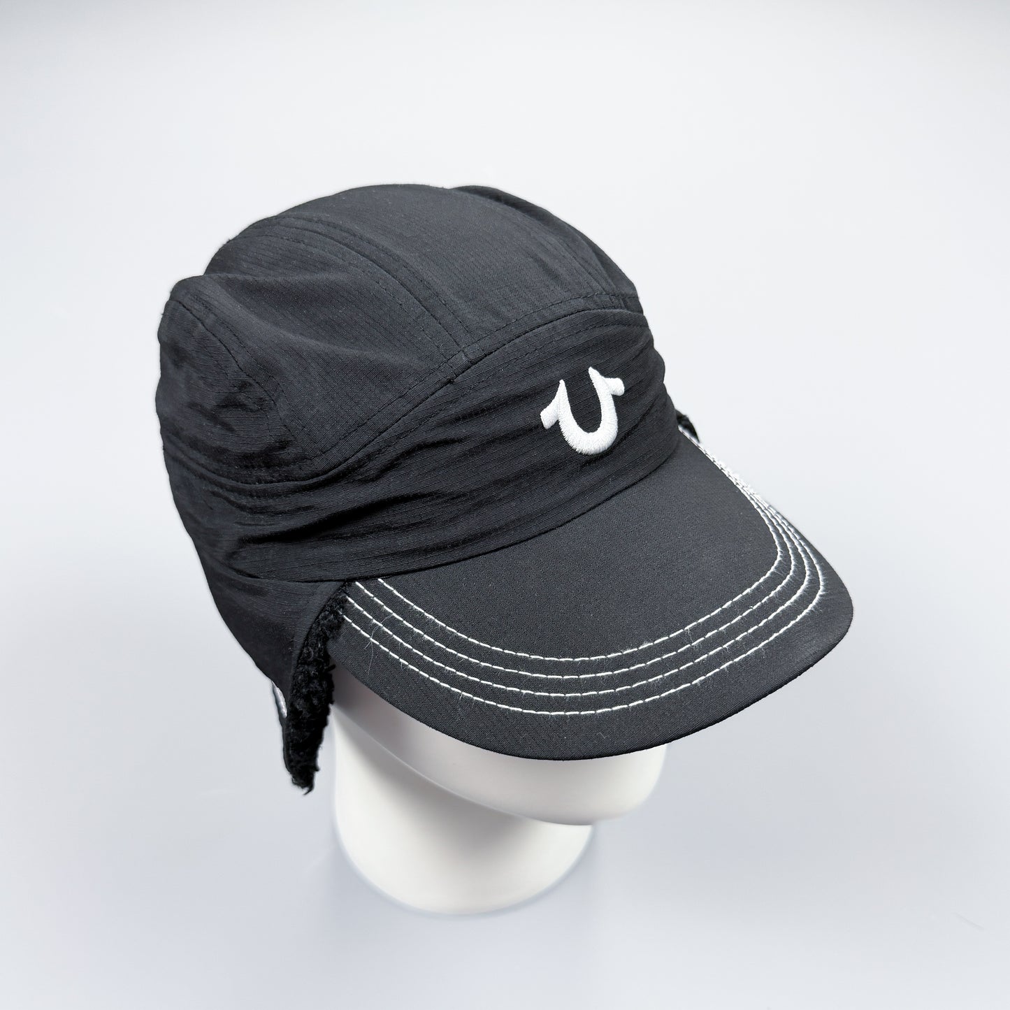 True Religion Trapper / Dog Ear Fleece Sherpa Cap