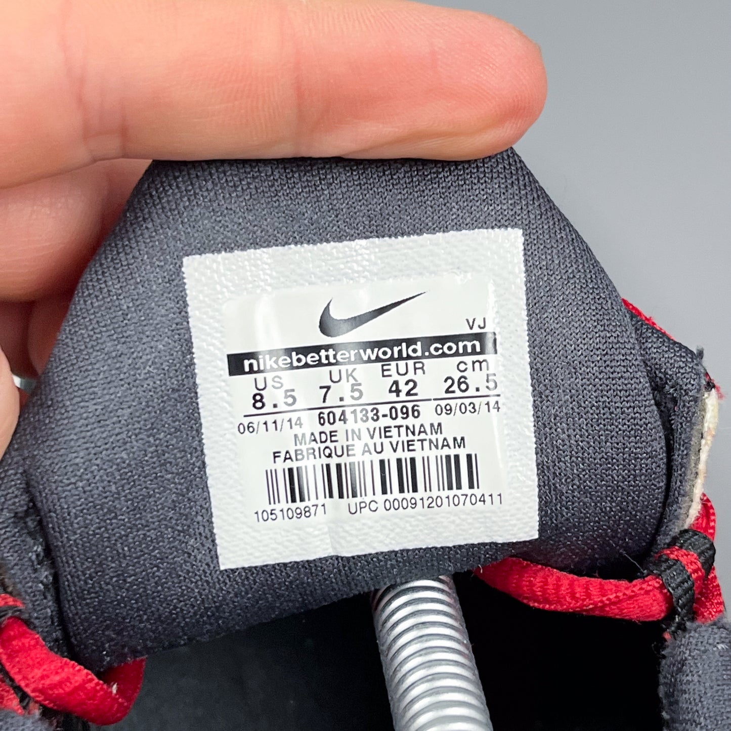 Nike Air Max Plus Tuned Tn 'Bred' - Size: UK7.5