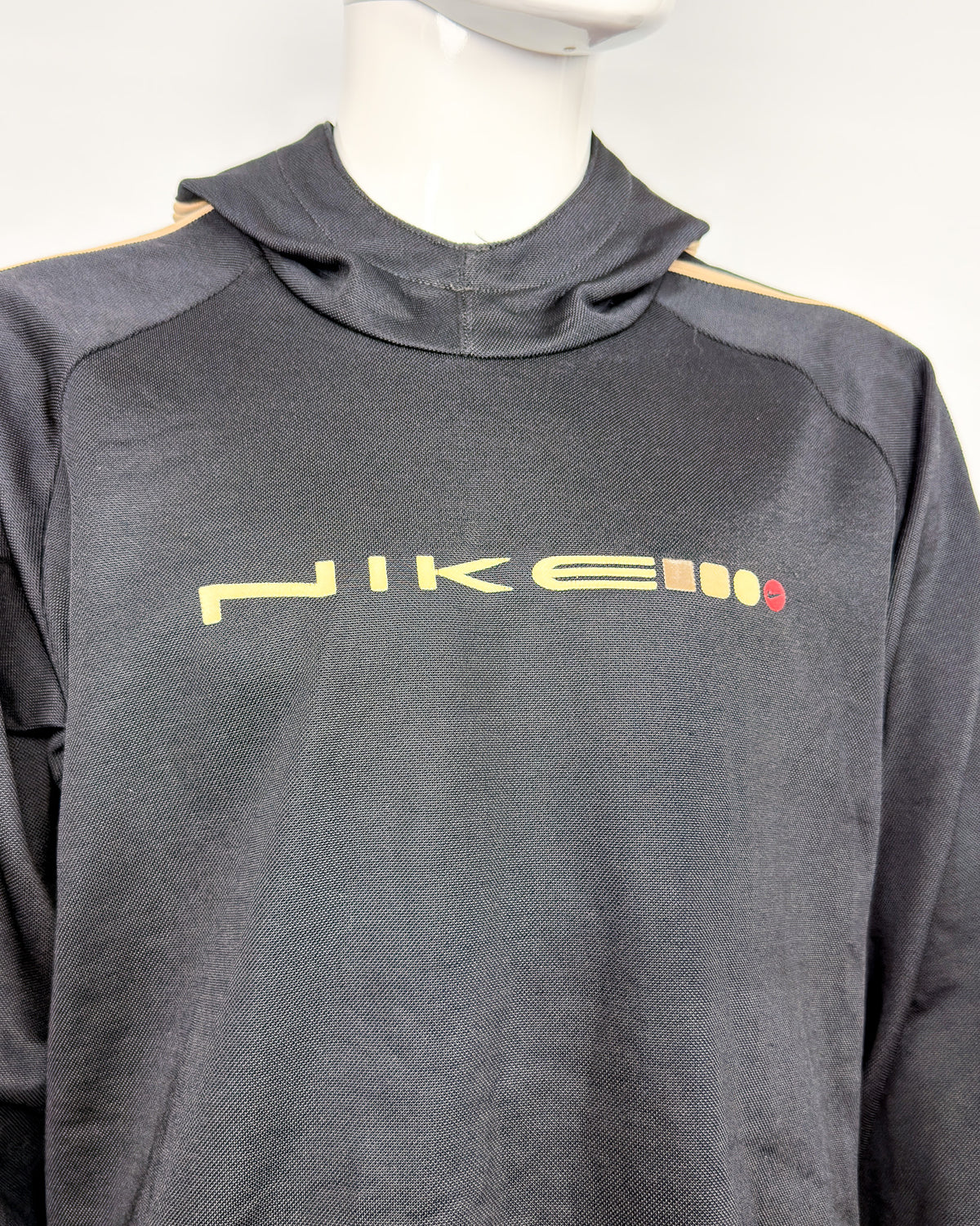 FW1999 Nike Gold Piping Hoodie - Size: Medium