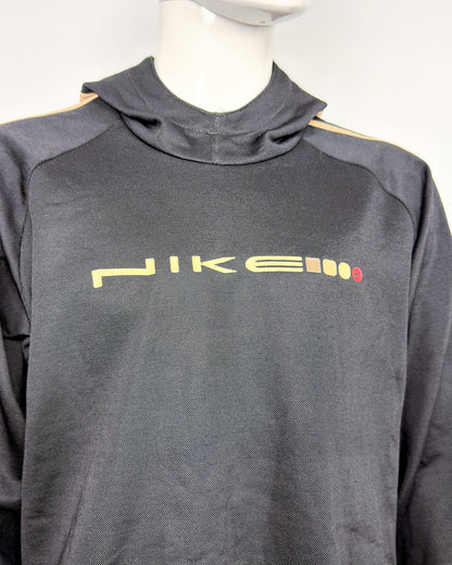FW1999 Nike Gold Piping Hoodie - Size: Medium