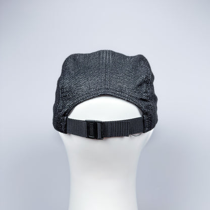 Supreme Black Box Logo 'Raffia' Cap Black