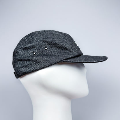 Supreme Black Box Logo 'Raffia' Cap Black