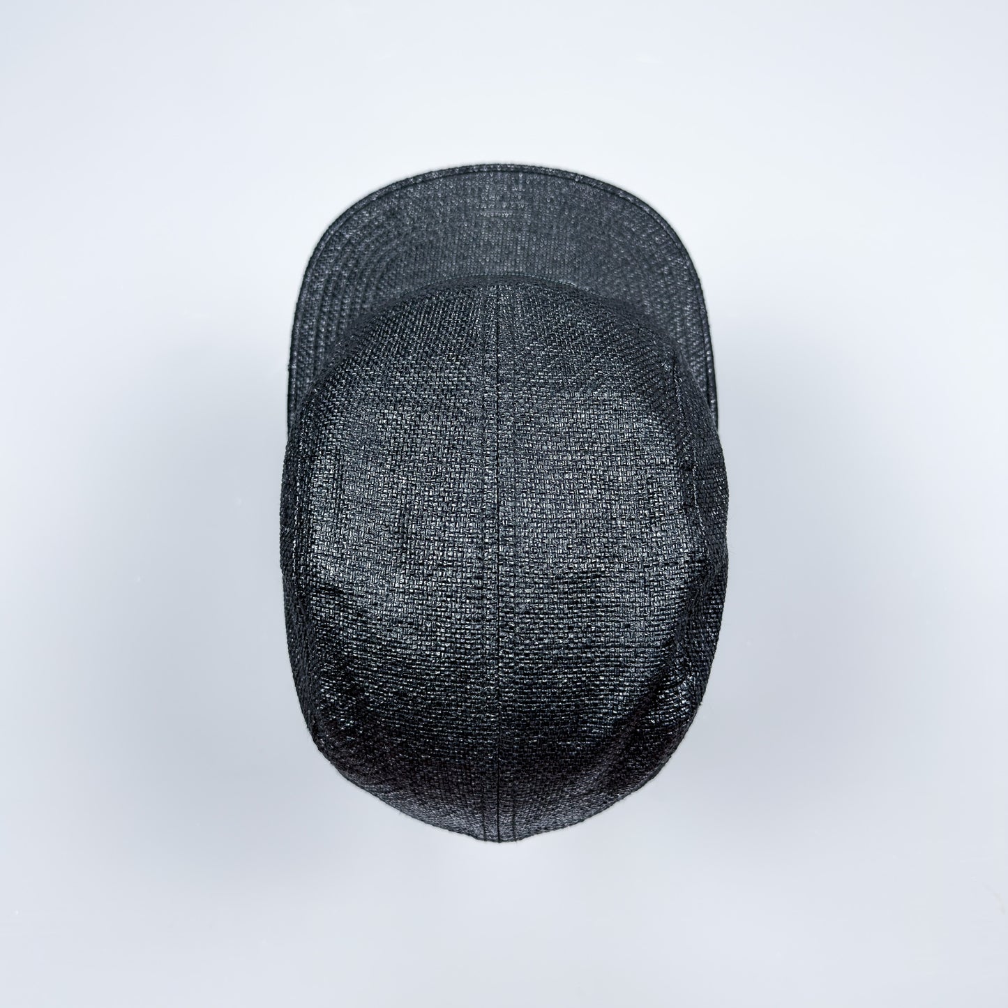 Supreme Black Box Logo 'Raffia' Cap Black