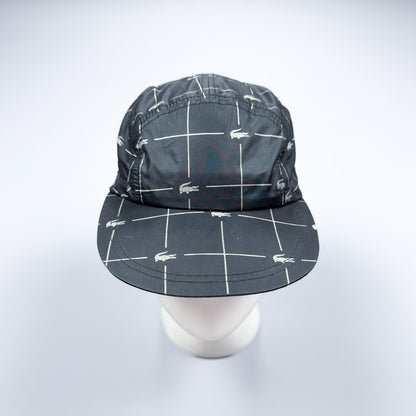Lacoste x Supreme Reflective Grid Cap Black