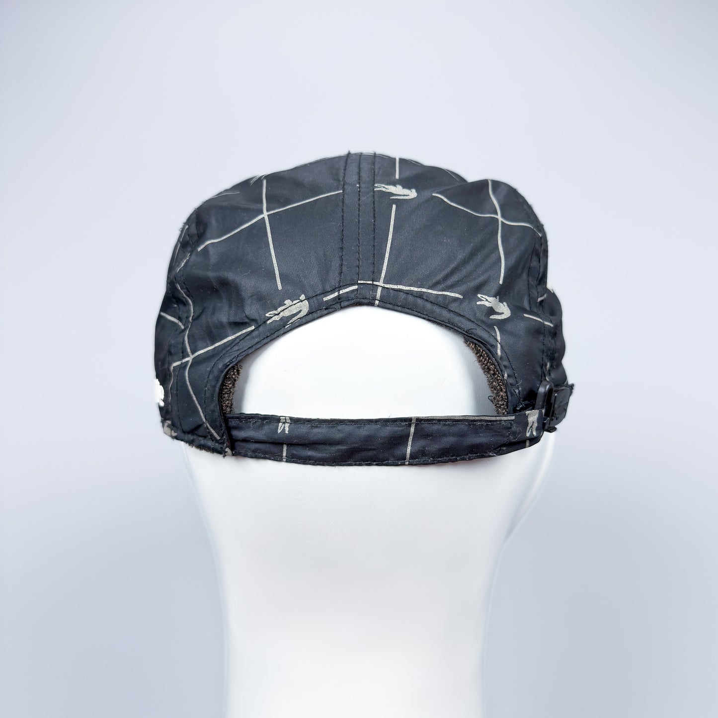 Lacoste x Supreme Reflective Grid Cap Black