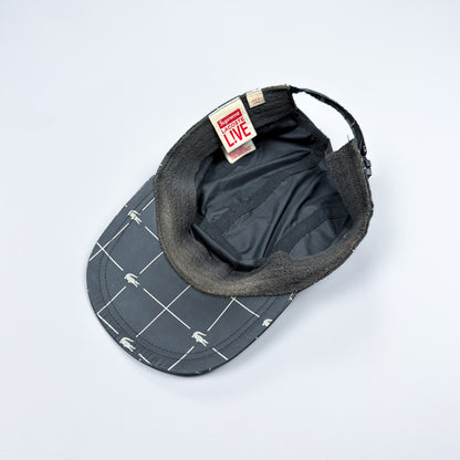 Lacoste x Supreme Reflective Grid Cap Black