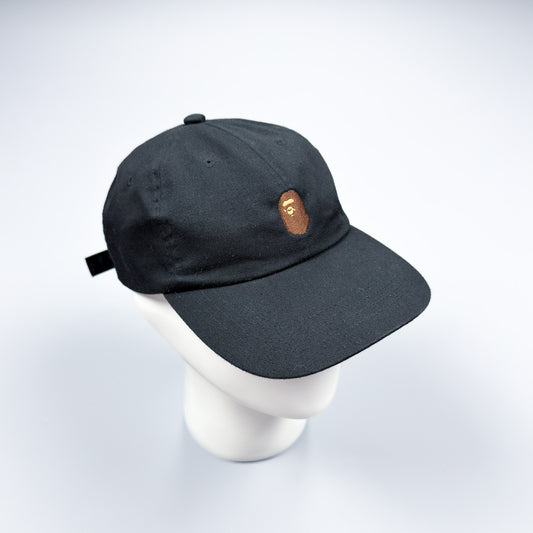 BAPE A Bathing Ape Logo Cap Black