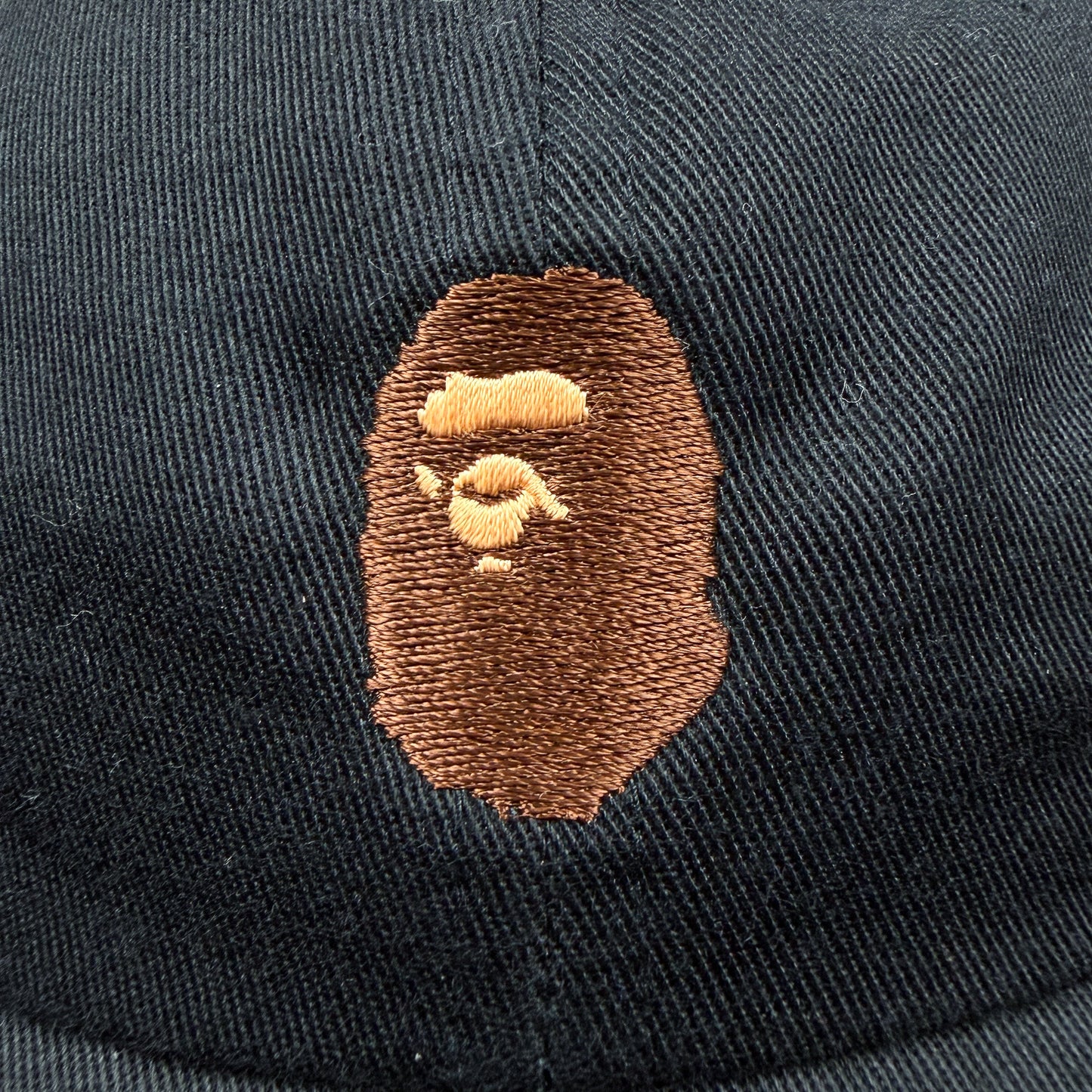 BAPE A Bathing Ape Logo Cap Black