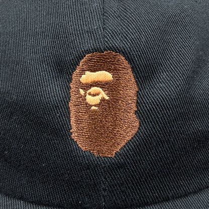 BAPE A Bathing Ape Logo Cap Black
