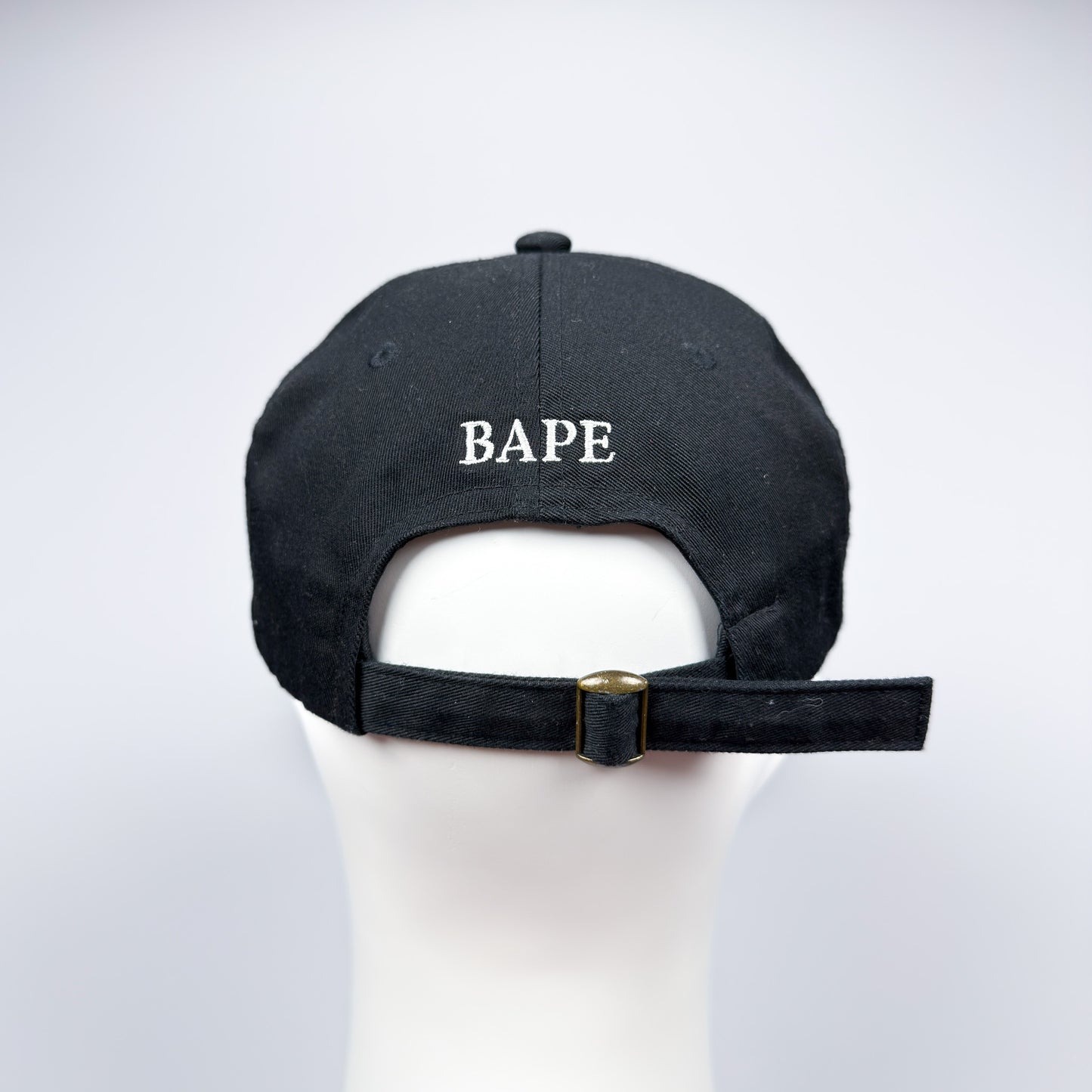 BAPE A Bathing Ape Logo Cap Black