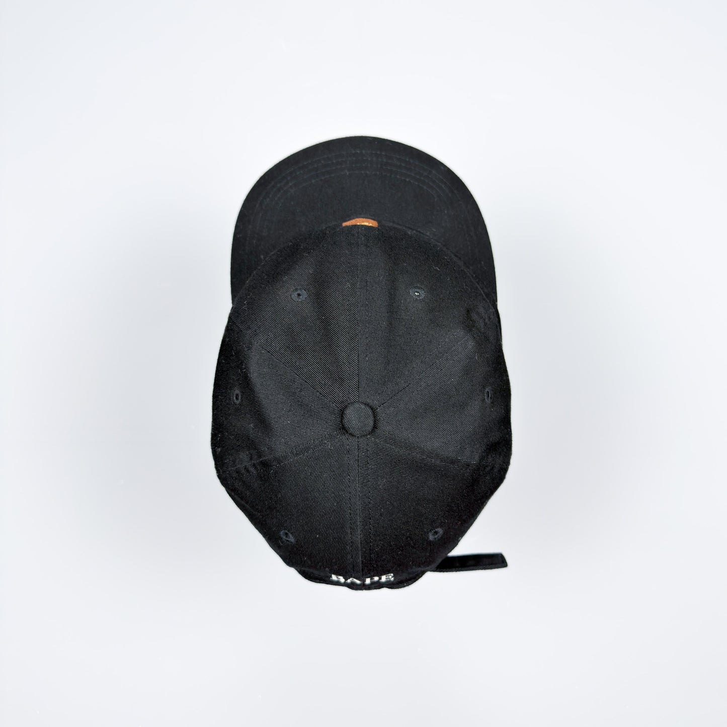 BAPE A Bathing Ape Logo Cap Black