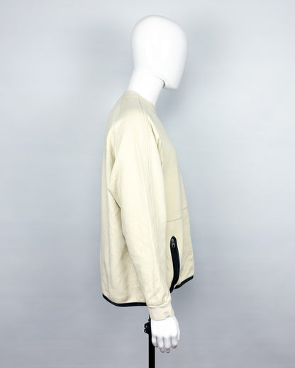 FW2000 Nike Graffiti Technical Sweatshirt - Cream/Black - Size: Medium