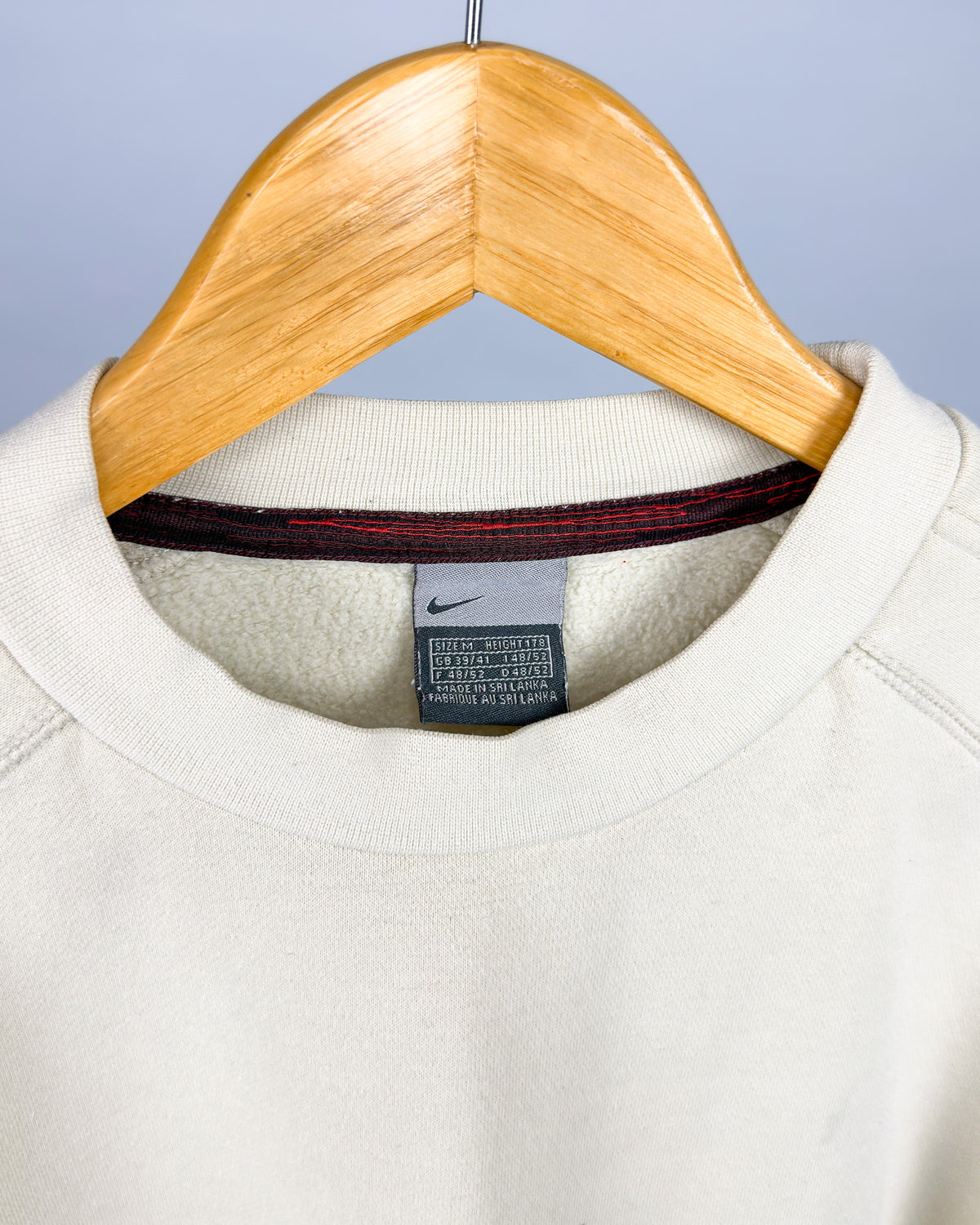 FW2000 Nike Graffiti Technical Sweatshirt - Cream/Black - Size: Medium