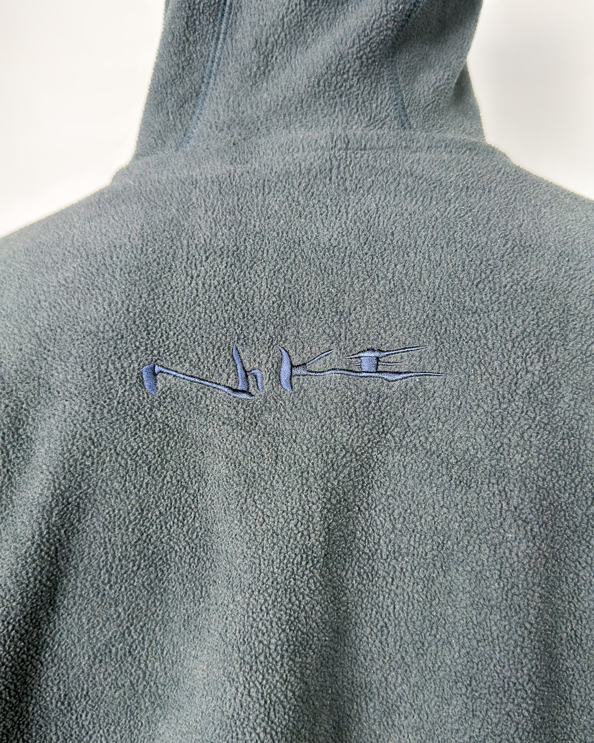FW2000 Nike Ninja Graffiti Fleece Quarter Zip Hoodie / Jacket - Size: Medium