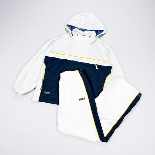 Nike Early 2000's Double Zip Tracksuit - Size: Small