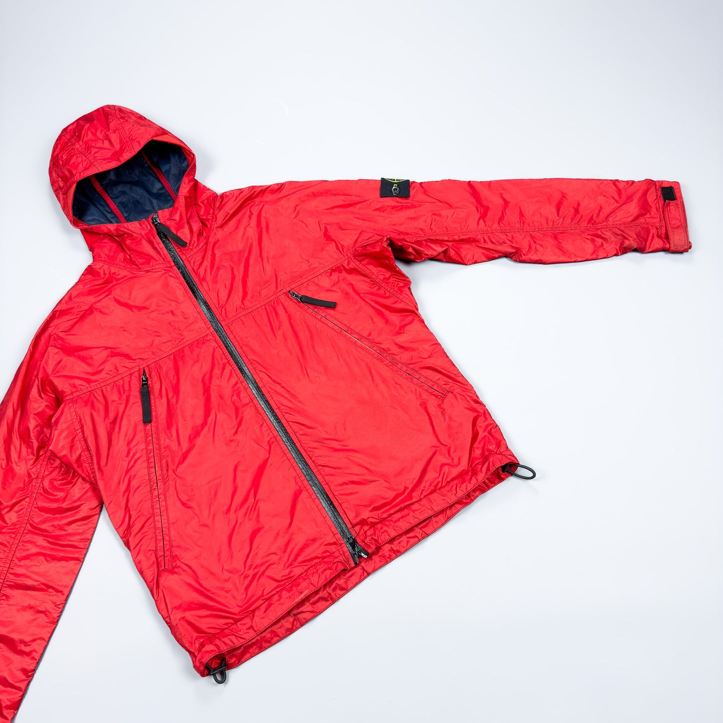 Stone Island Micro Rip Stop 7 Den / Tyvek® Shield Jacket - Size: Small