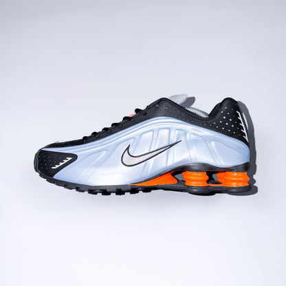 Nike Shox R4 'Blue Tint, Total Orange' - Size: UK9/US11.5
