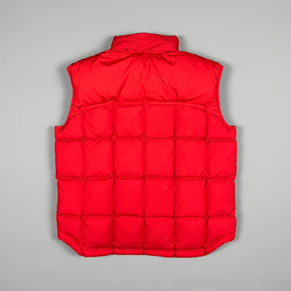 Nike Early 2000's Puffer Gilet Jacket - Red - Size XL