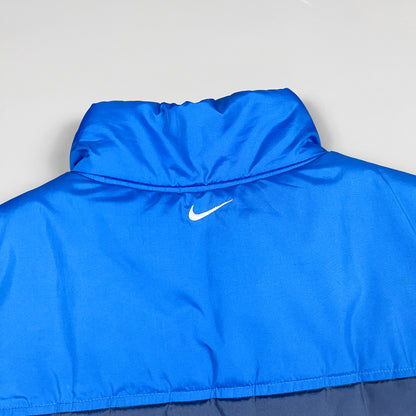 Nike Early 2000's Hex Puffer Fleece Gilet Jacket - Size Small