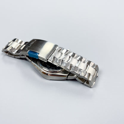FUBU Alloy Wheel Skeleton Watch