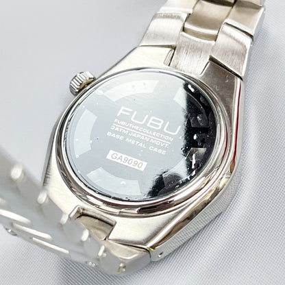 FUBU Alloy Wheel Skeleton Watch
