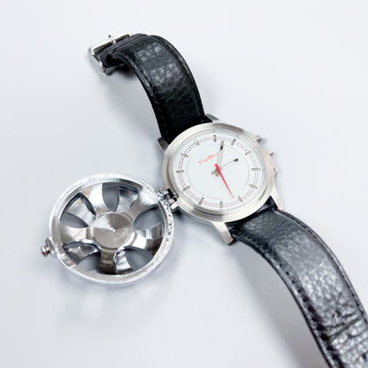 FUBU Spinning Alloy Wheel Watch