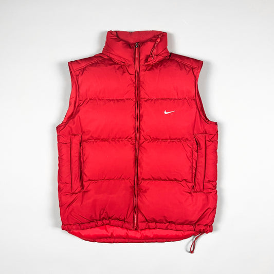 Nike Early 2000's Puffer Gilet Jacket - Size Medium