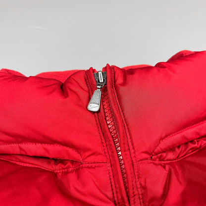 Nike Early 2000's Puffer Gilet Jacket - Red - Size XL