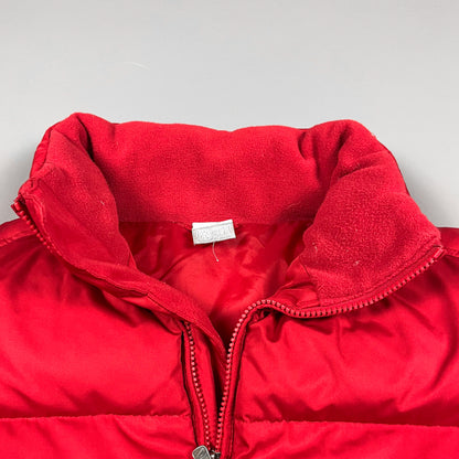 Nike Early 2000's Puffer Gilet Jacket - Red - Size XL