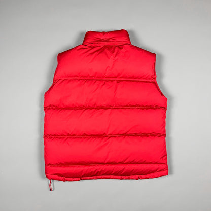 Nike Early 2000's Puffer Gilet Jacket - Red - Size XL