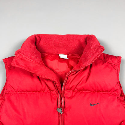 Nike Early 2000's Puffer Gilet Jacket - Size Medium