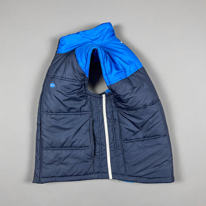 Nike Early 2000's Hex Puffer Fleece Gilet Jacket - Size XL