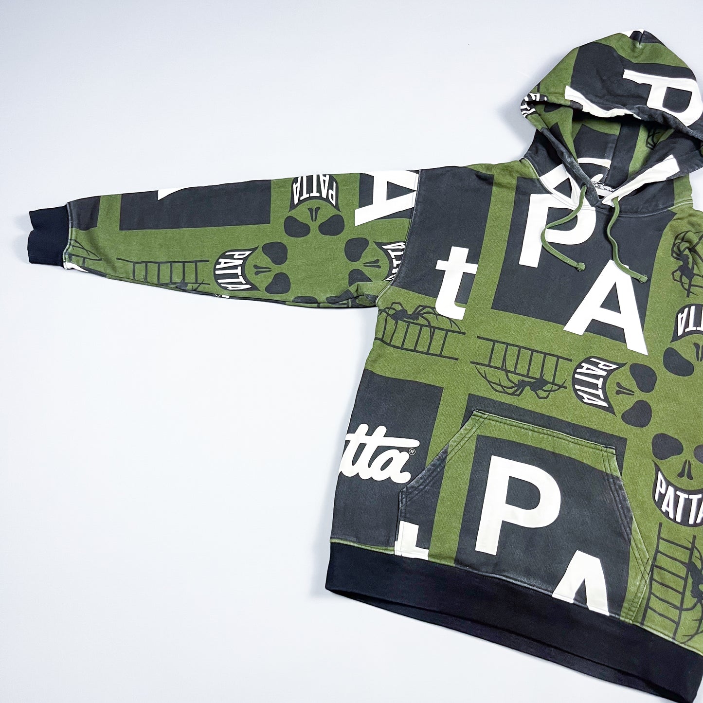 Patta Spider Print Hoodie - Size: Medium