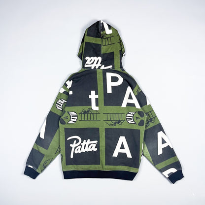 Patta Spider Print Hoodie - Size: Medium