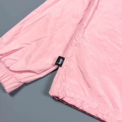 Stüssy Pink Coach Jacket - Size: Large