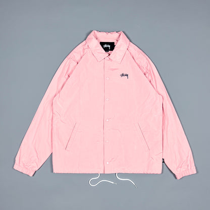 Stüssy Pink Coach Jacket - Size: Large