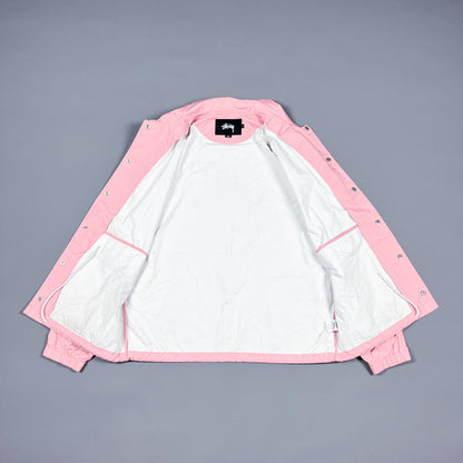 Stüssy Pink Coach Jacket - Size: Large