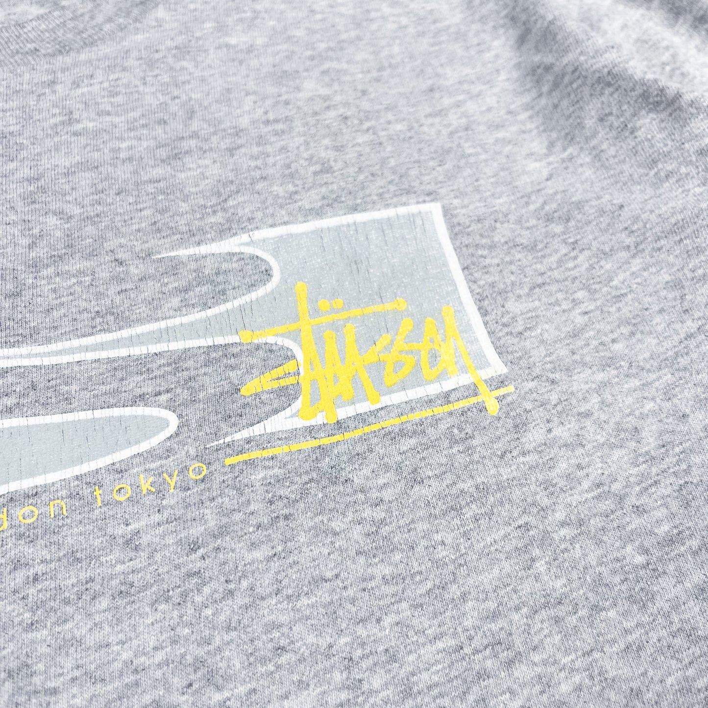 Stüssy Long Sleeve Print T-shirt - Size: Small / Medium