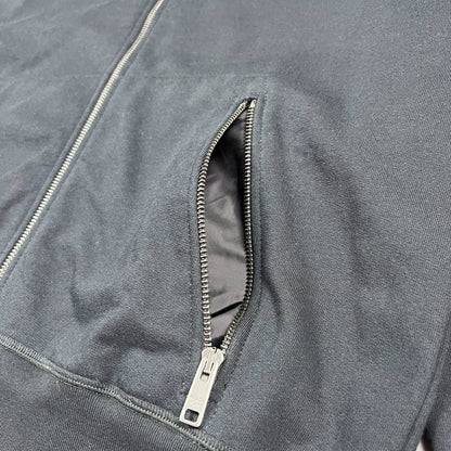 Prada Full Zip Nylon Hood Hoodie - Size: XL/Large