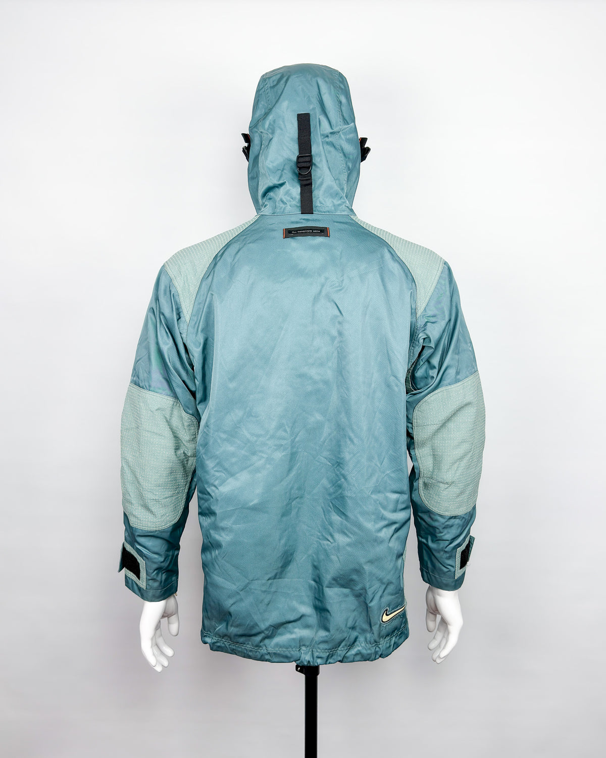 FW1998 Nike ACG Petrol Green Heavyweight Duffle Snowboard/Skii Jacket - Fits Medium