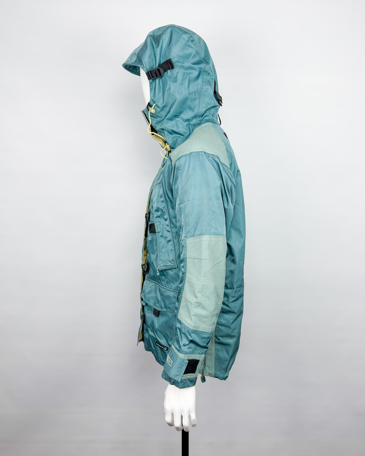 FW1998 Nike ACG Petrol Green Heavyweight Duffle Snowboard/Skii Jacket - Fits Medium