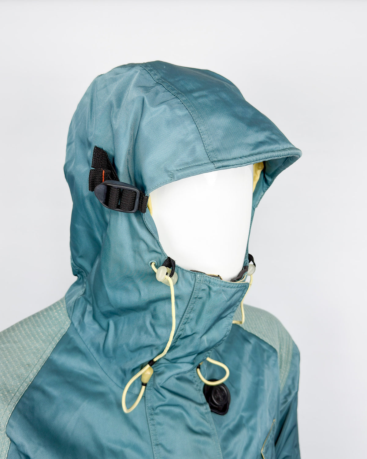 FW1998 Nike ACG Petrol Green Heavyweight Duffle Snowboard/Skii Jacket - Fits Medium