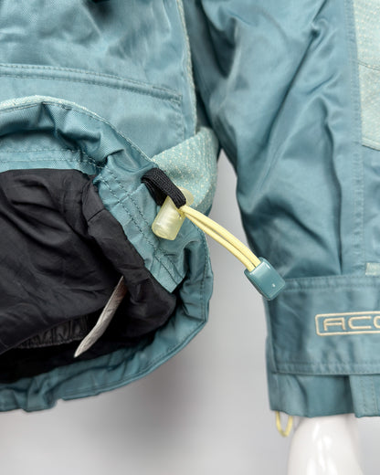FW1998 Nike ACG Petrol Green Heavyweight Duffle Snowboard/Skii Jacket - Fits Medium