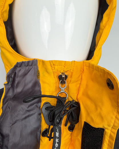 FW1996 Nike ACG Storm-fit Snowboard/Skii Jacket - Yellow / Black - Size: Medium
