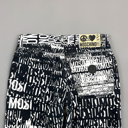 Moschino Jeans 'Crazy' All Over Print - Size: 32"